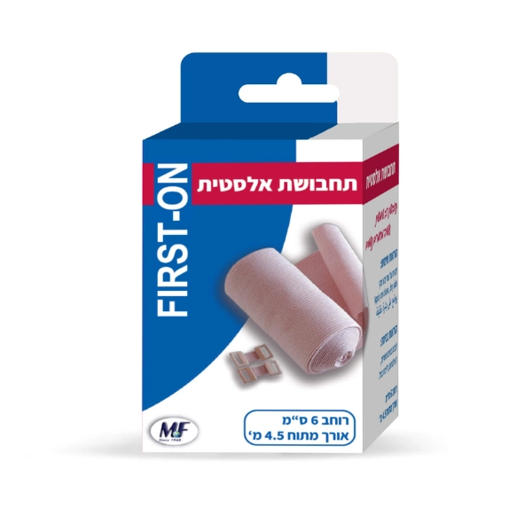 תחבושת אלסטית 6 ס"מ
